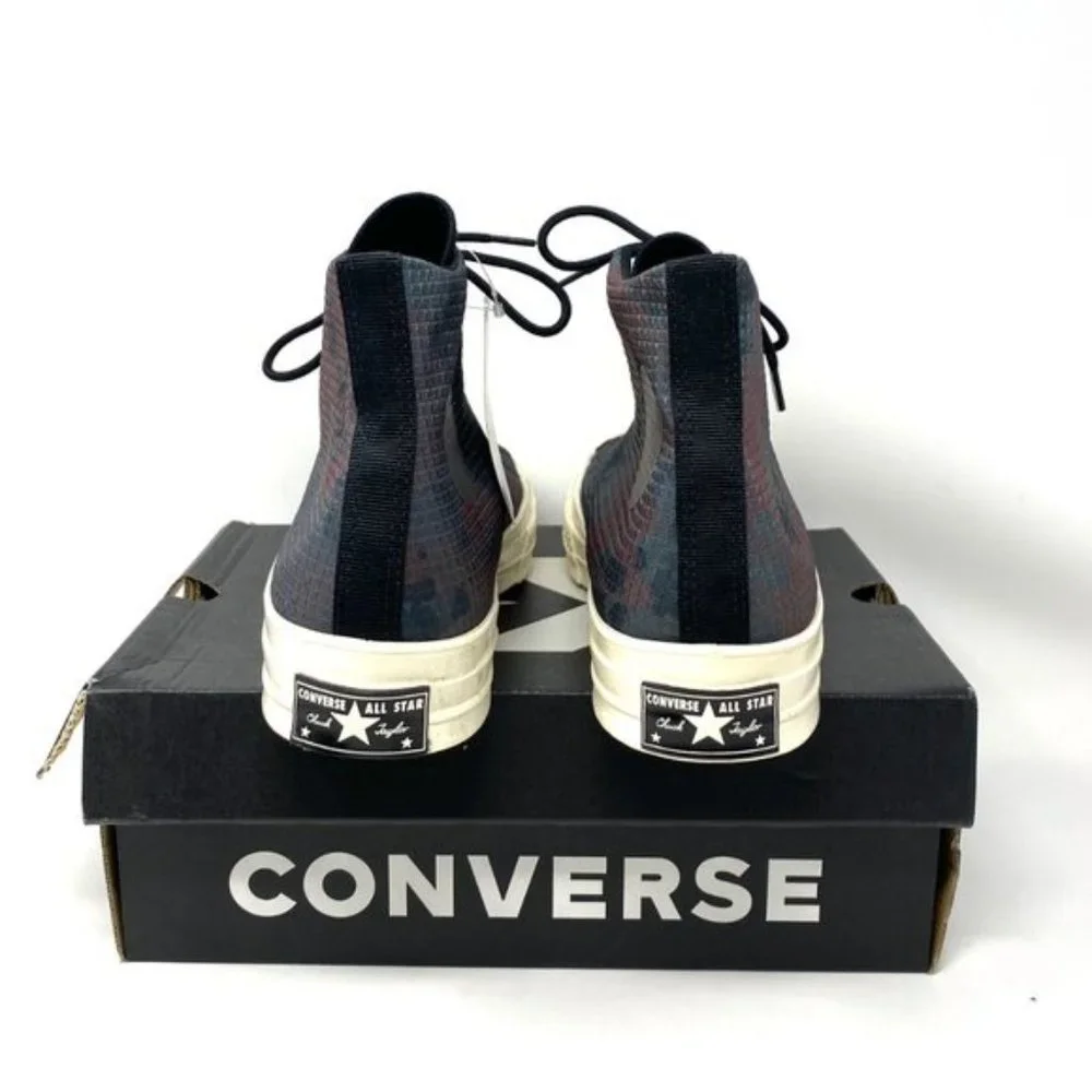 💖MEGA SALE💖Converse 170903C CHUCK 70 Women's 9.5 SEAM Black Terracotta Canvas